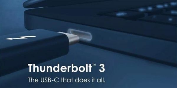 英特爾的十代酷睿處理器集成雷電3，雷電3要普及了