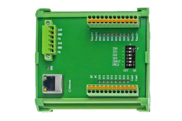 網(wǎng)口IO模塊接線與Demo測(cè)試