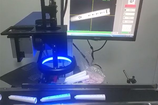 電動牙刷牙刷流水線打標應(yīng)用